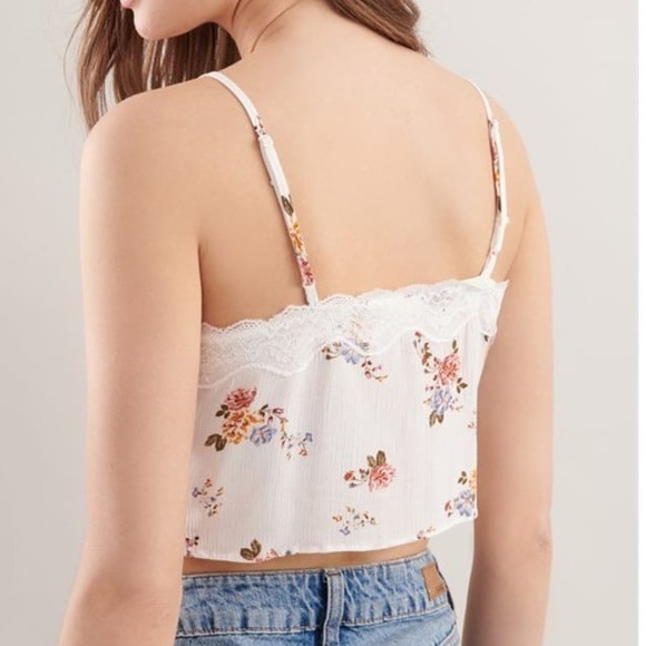 NWOT garage lace trim tank top - Picture 2 of 7